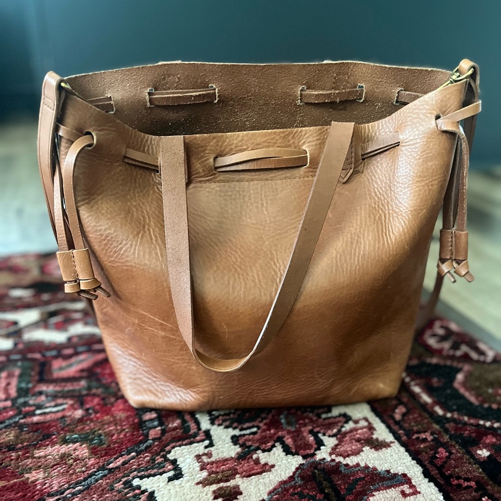Madewell Medium Drawstring Transport Tote